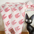 Product image Kiki’s Delivery Service - Jiji Silhouette Fleece Blanket with Teddy Fleece