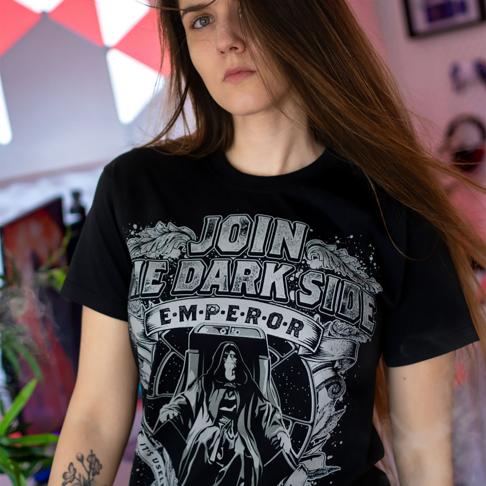 Image produit Star Wars - Rejoignez le T-Shirt noir du côté obscur