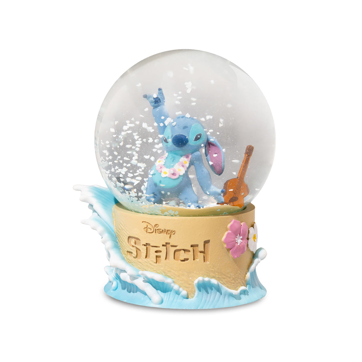 Image produit Stitch avec Ukulele Boule de neige - Lilo & Stitch