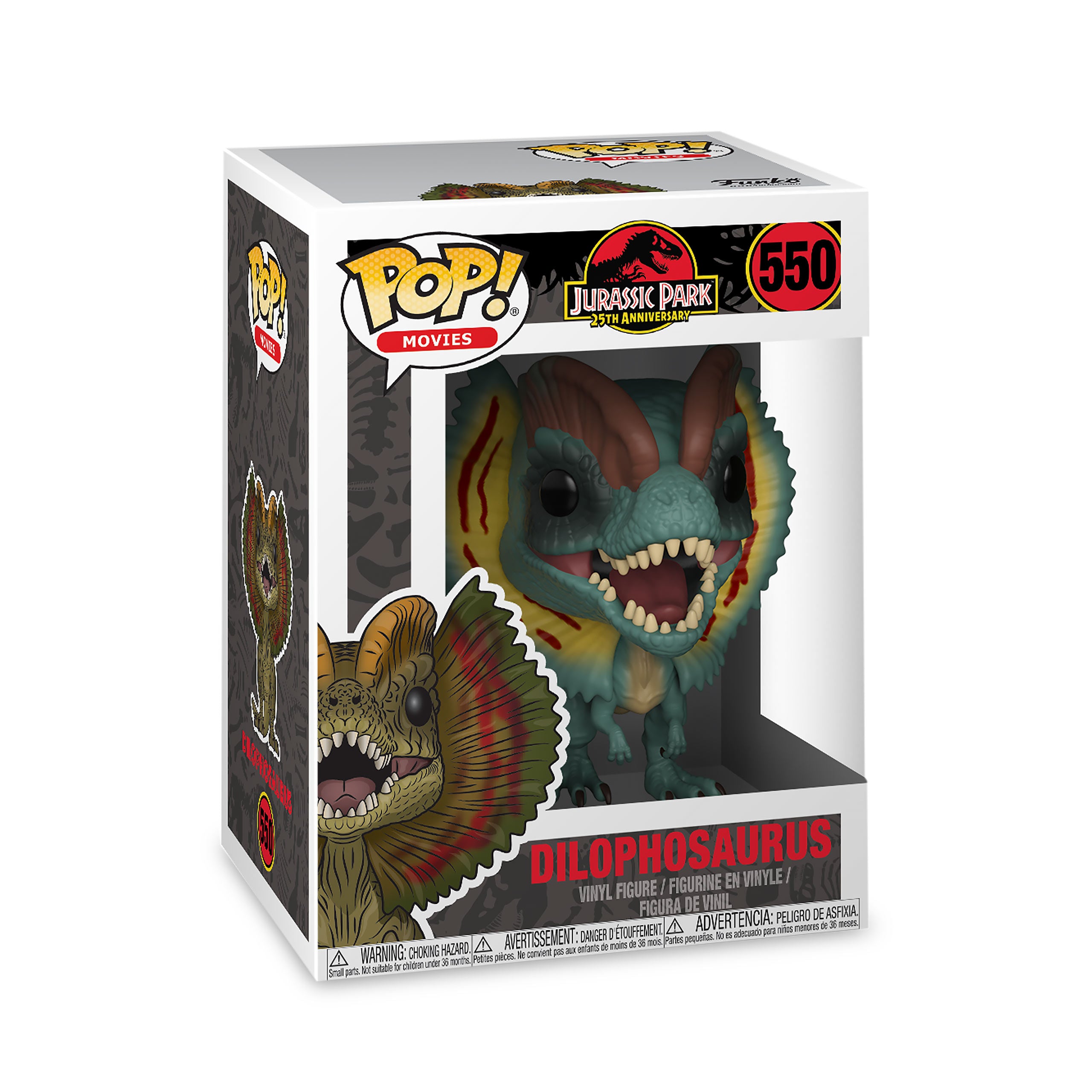 Image produit Jurassic Park - Figurine Funko Pop Dilophosaurus