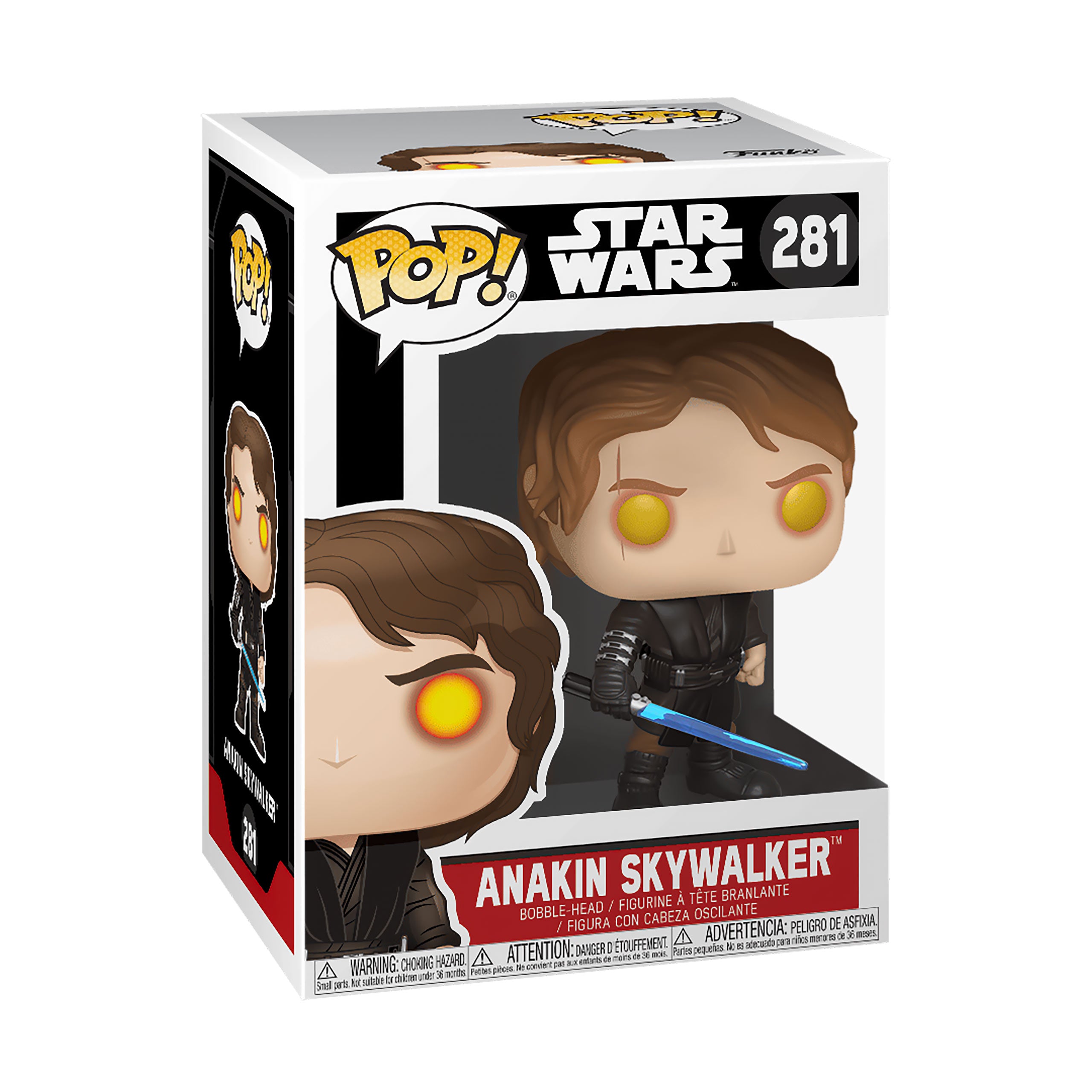 Image produit Star Wars - Anakin Skywalker Côté Obscur Figurine Bobblehead Funko Pop