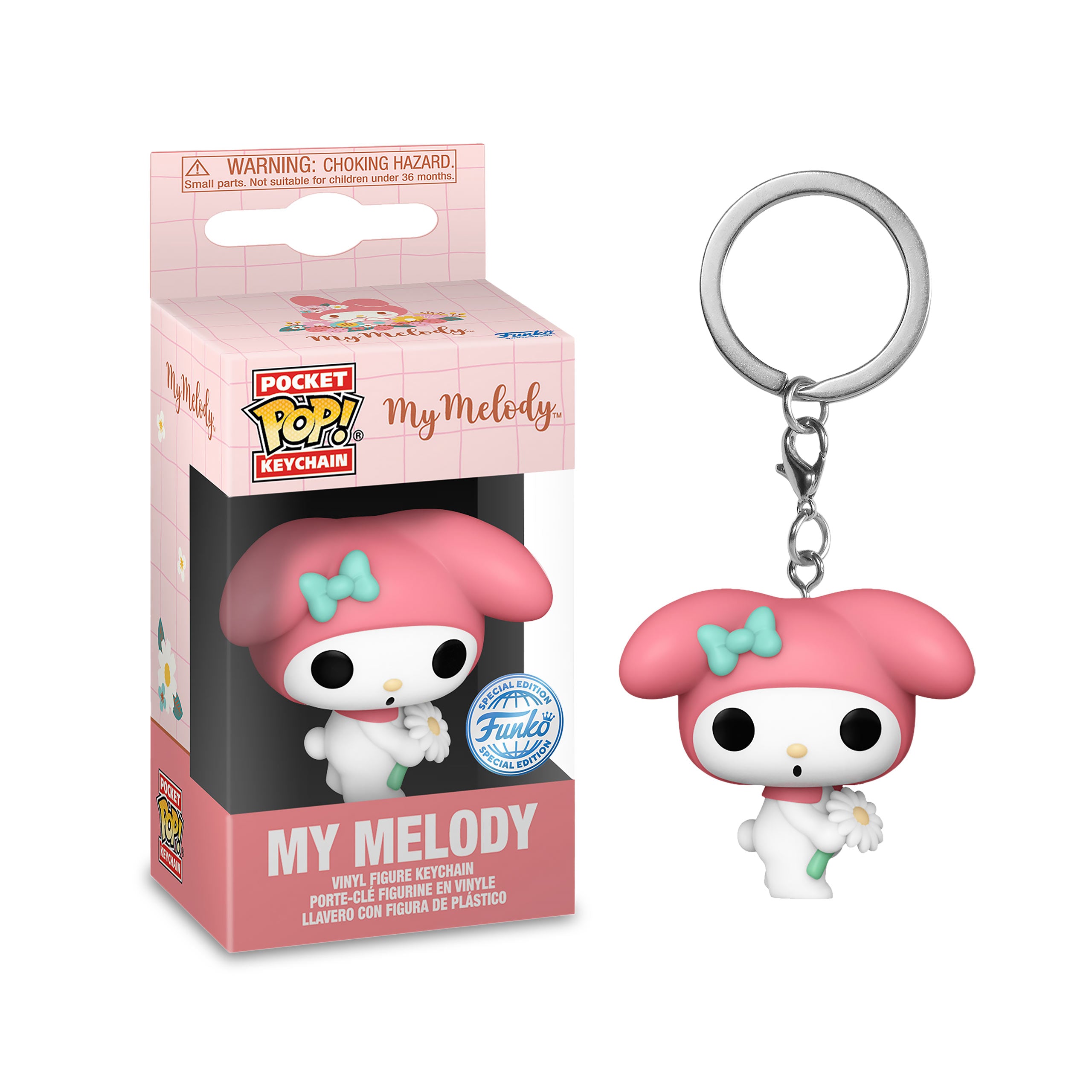Image produit Sanrio - Hello Kitty My Melody Spring Time Funko Pop Porte-clés