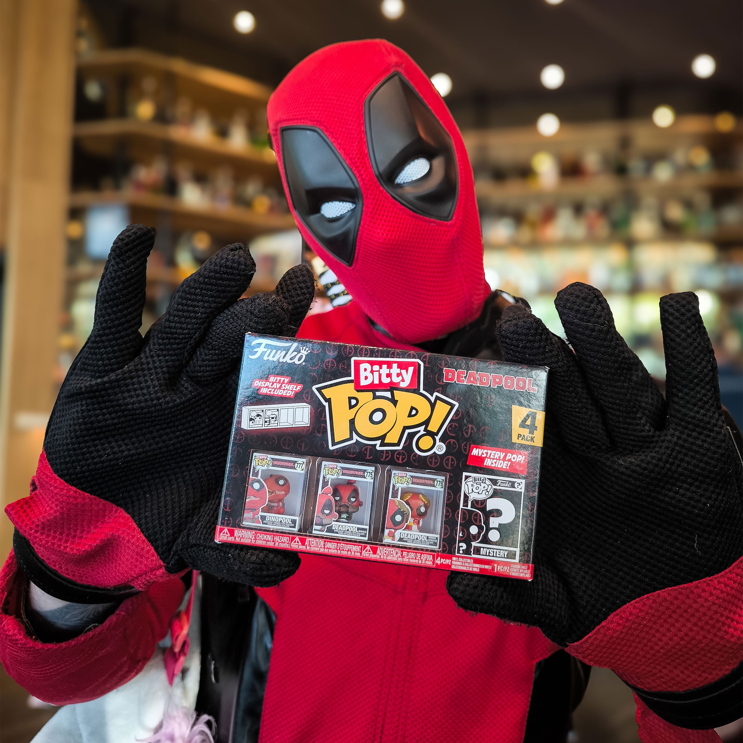 Image produit Deadpool - Funko Bitty Pop ensemble de 4 figurines série 3
