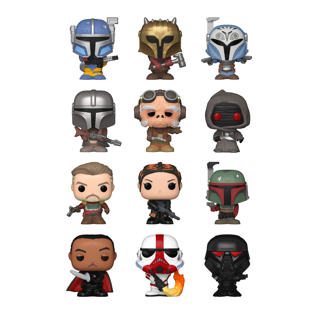 Image produit Star Wars The Mandalorian - Figurine Bitty Pop Mystère