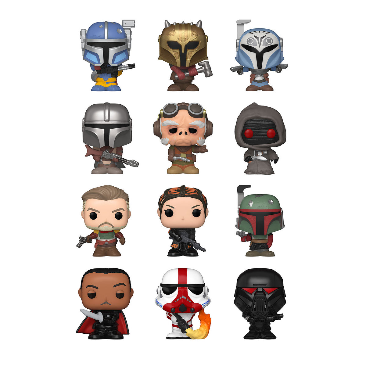 Image produit Star Wars The Mandalorian - Figurine Bitty Pop Mystère