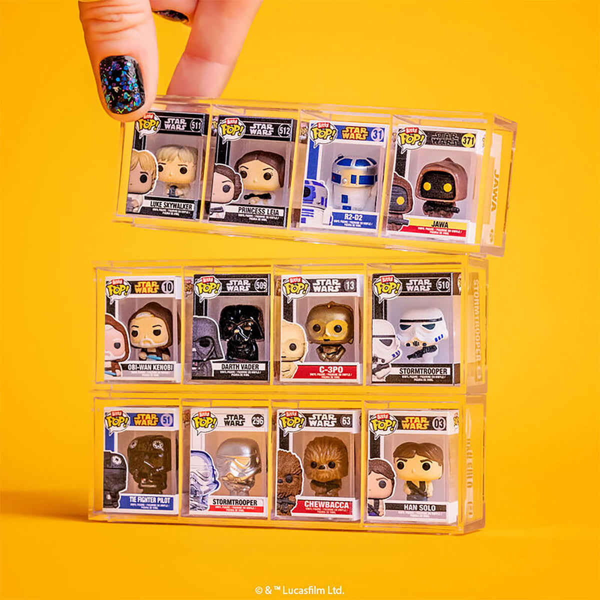 Image produit Star Wars - Funko Bitty Pop Ensemble de 4 figurines Série 1