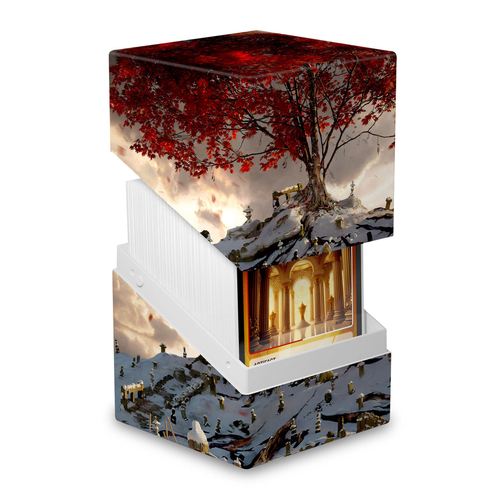 Image produit Boîte de Cartes à Collectionner Ultimate Guard - Mario Renaud : Dans l'édition d'artiste Icy Bloom