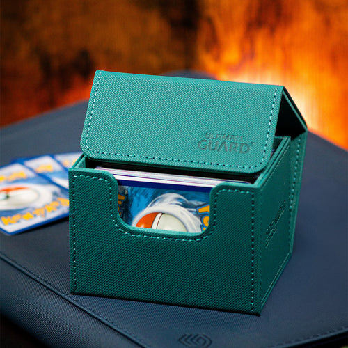Image produit Boîte de cartes à collectionner Ultimate Guard bleue pour 100 cartes