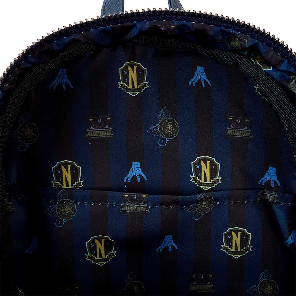 Product image Wednesday - Nevermore Academy Glow in the Dark Mini Backpack