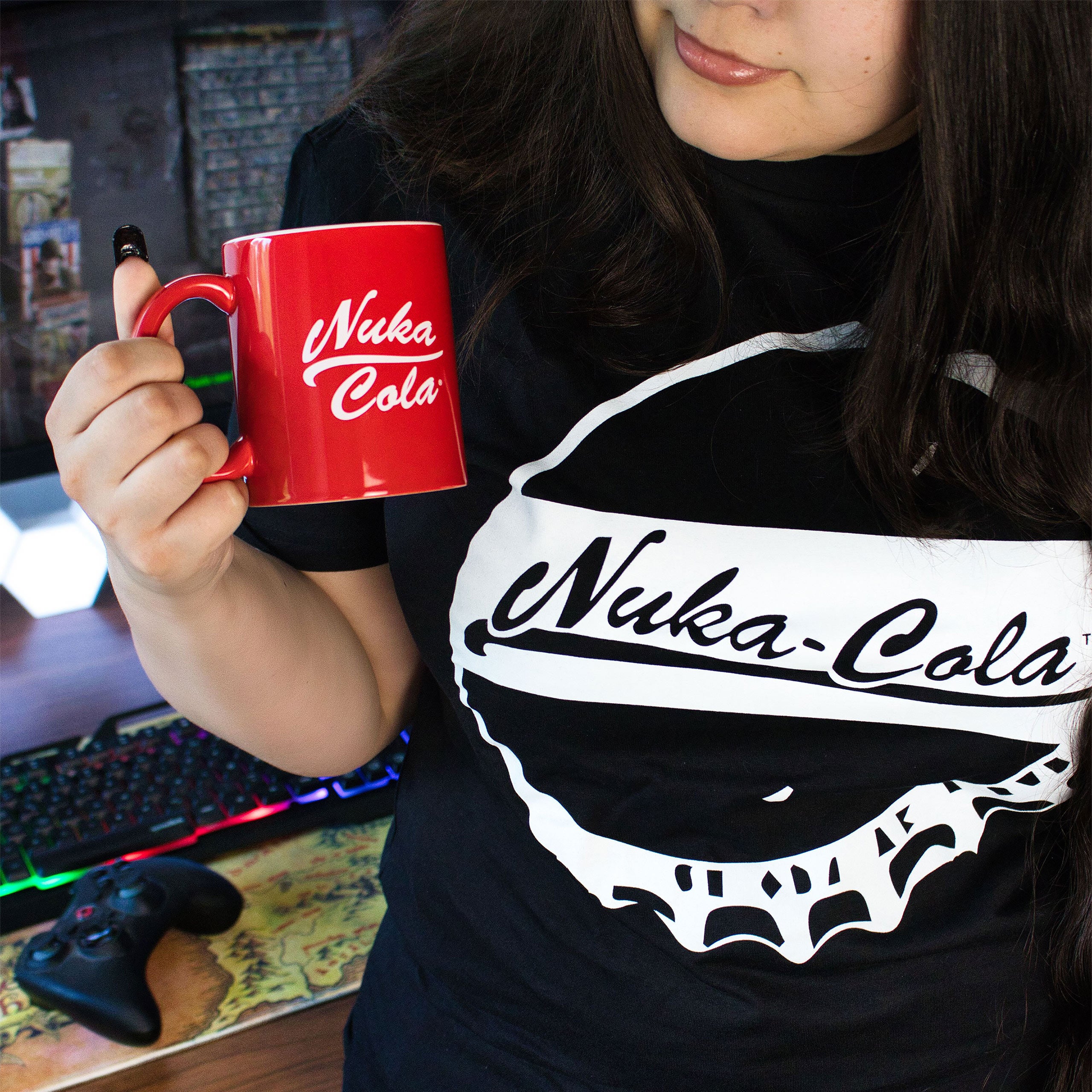 Image produit Fallout - T-shirt Nuka Cola noir