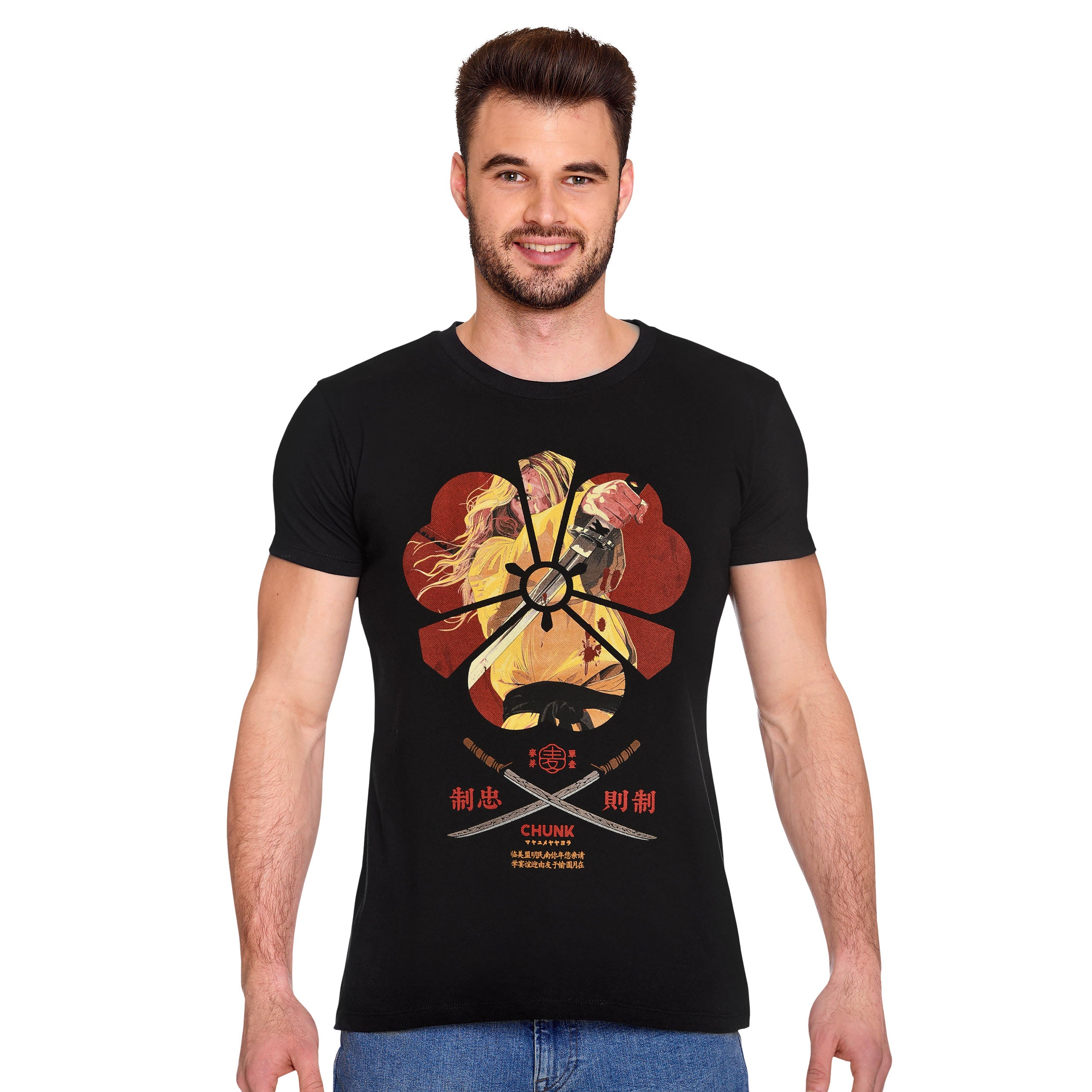 Image produit T-shirt Assassin Femme pour les fans de Kill Bill Noir