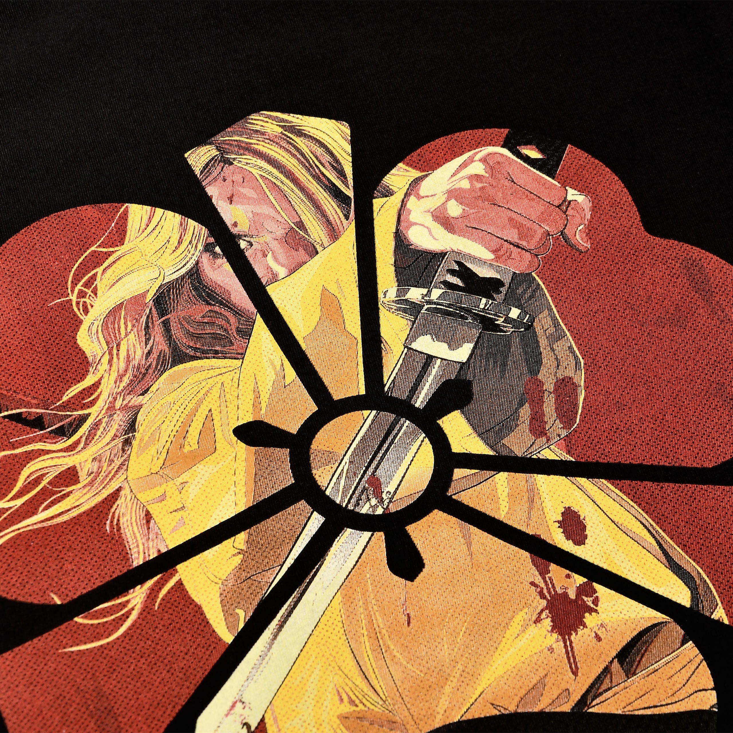 Image produit T-shirt Assassin Femme pour les fans de Kill Bill Noir