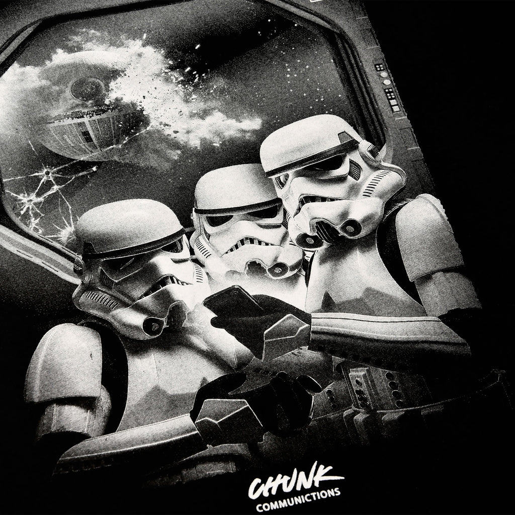 Image produit No Phones! T-shirt pour les fans de Star Wars noir