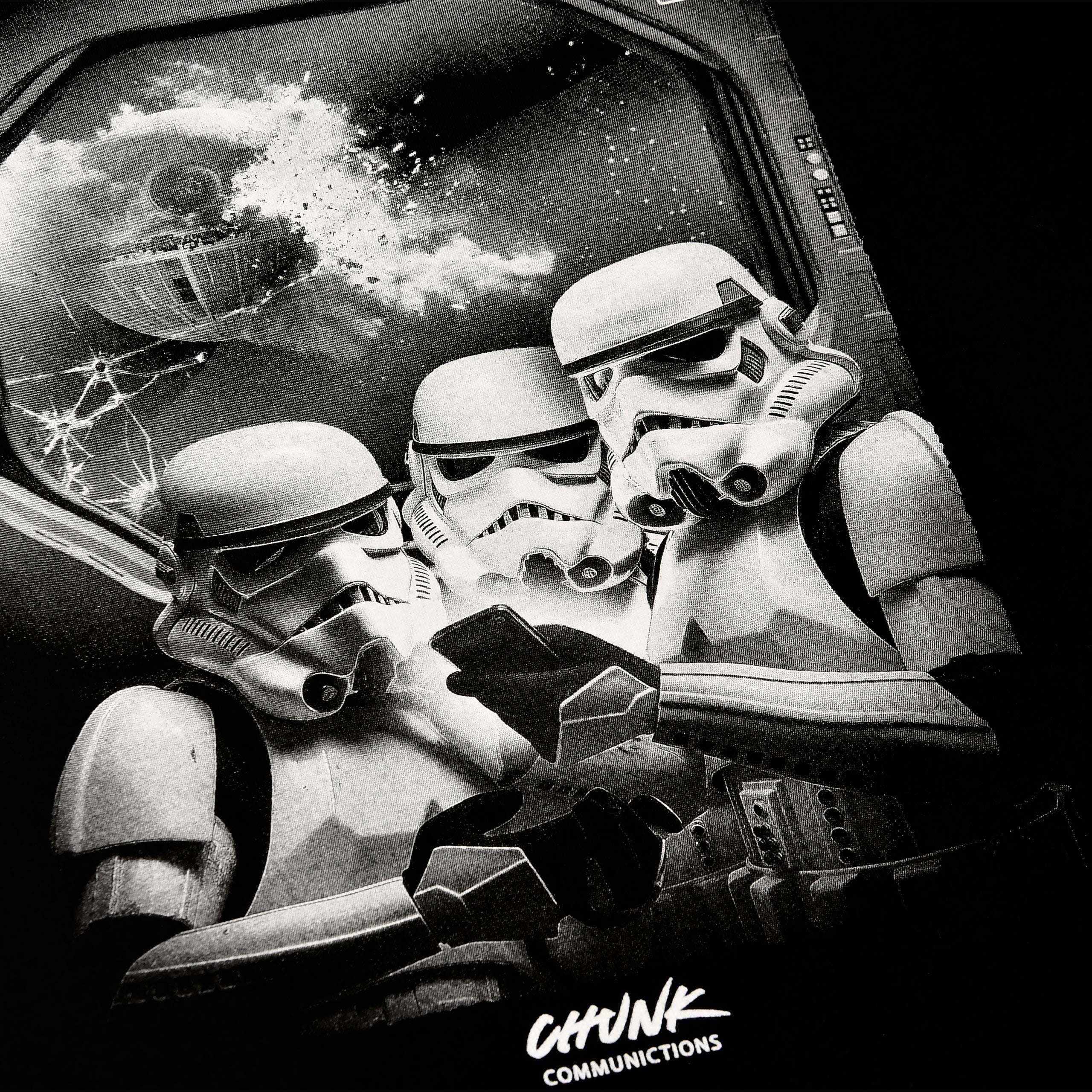 Image produit No Phones! T-shirt pour les fans de Star Wars noir
