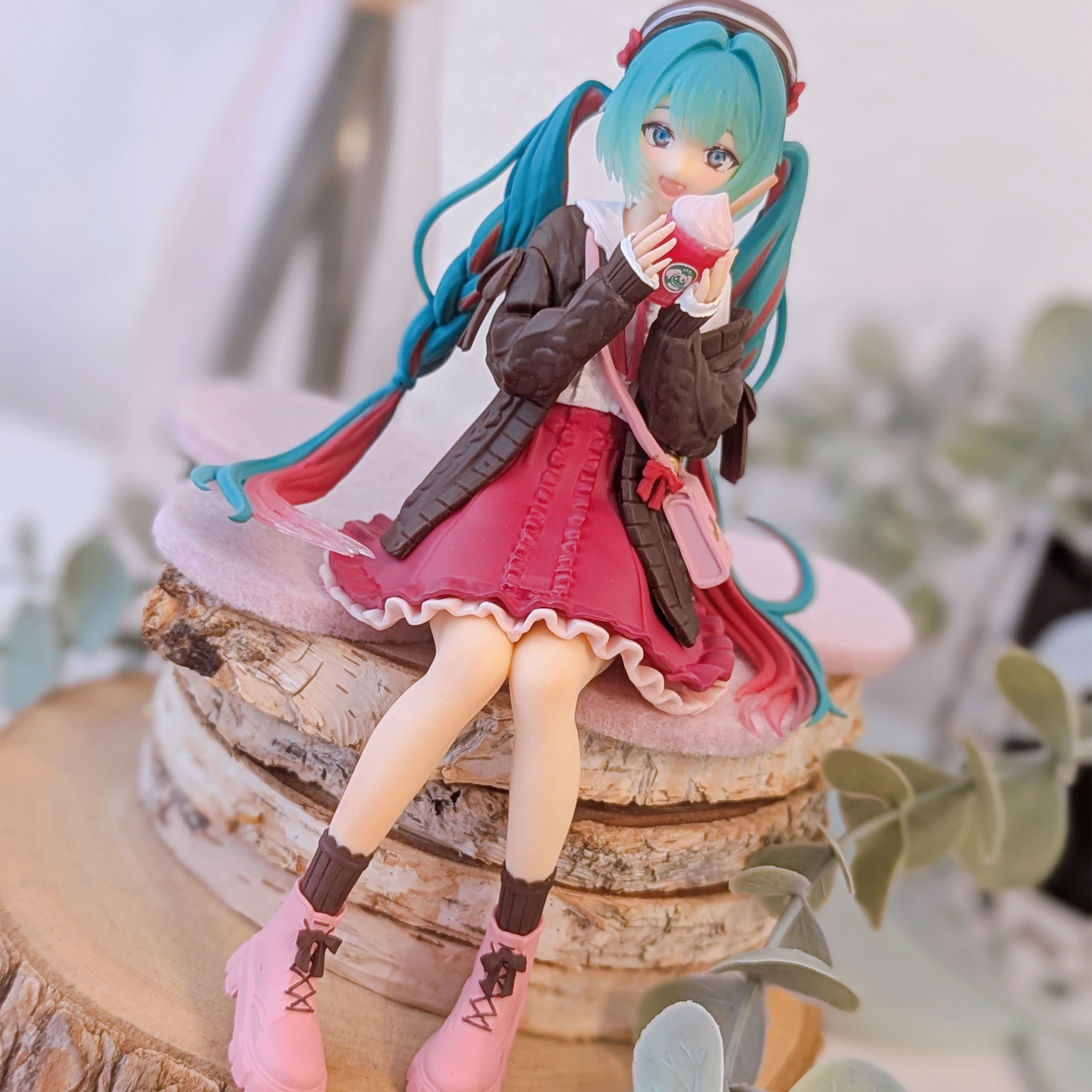 Image produit Hatsune Miku - Figurine Autumn Date Pink Noodle Stopper