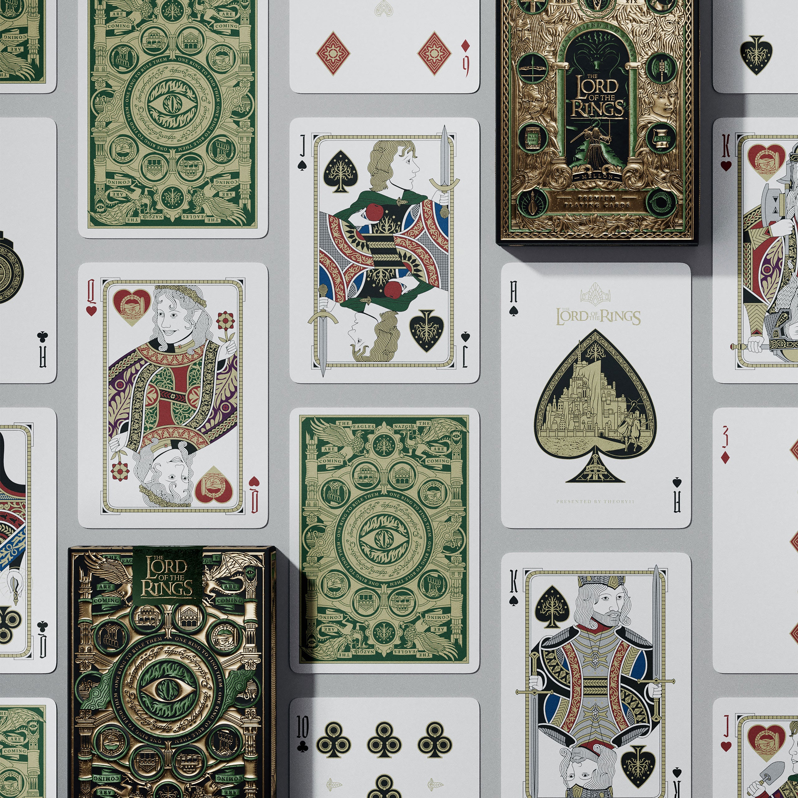 Image produit Le Seigneur des Anneaux Premium - Jeu de Cartes