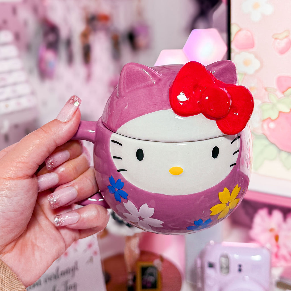 Image produit Hello Kitty - Daruma Tasse 3D avec couvercle