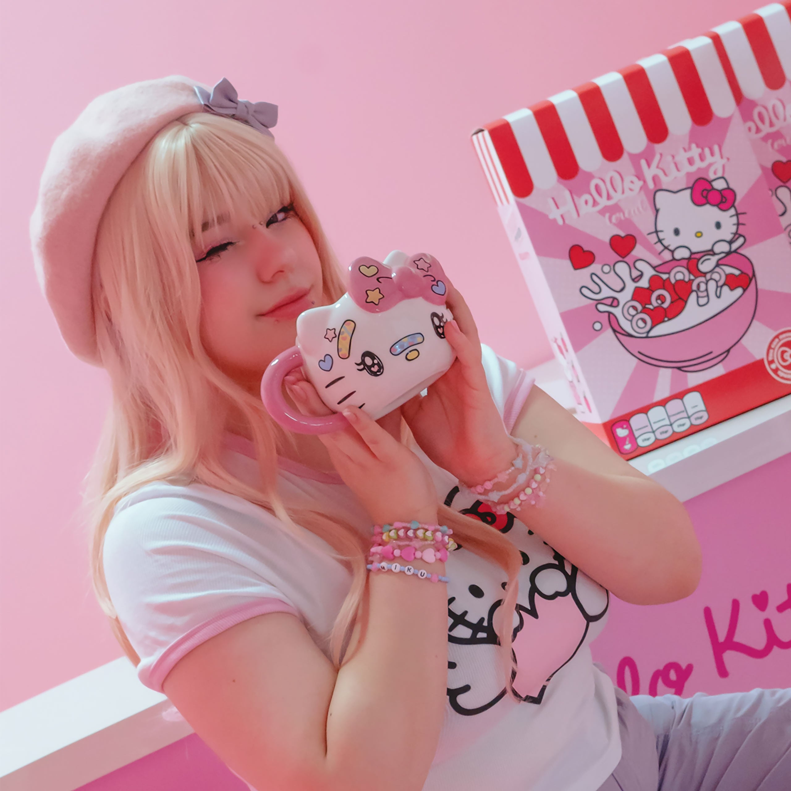 Image produit Hello Kitty - Tasse 3D Kawaii
