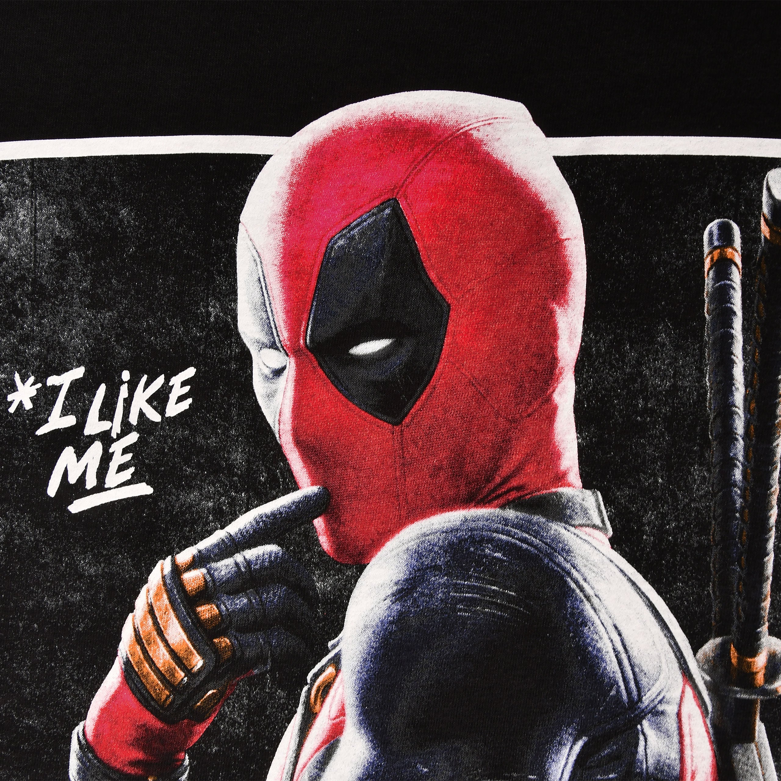 Image produit Deadpool 3 - J'aime Moi T-shirt noir