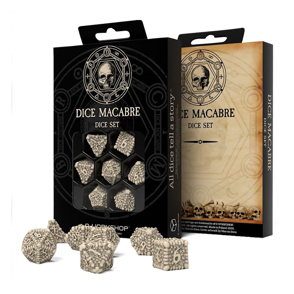 Image produit Set de dés RPG Macabre Power of the Underworld 7pcs
