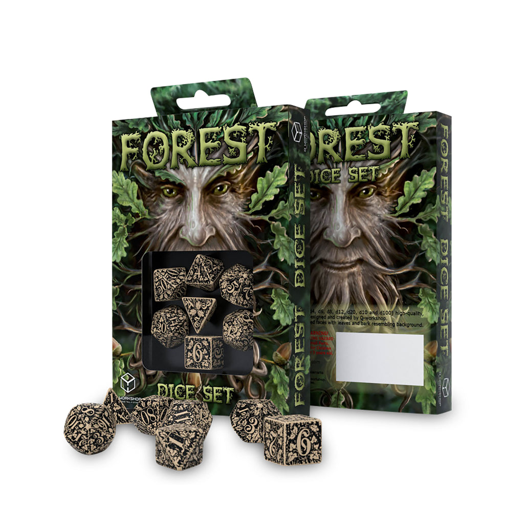 Image produit Set de dés RPG Forest Savannha 7pcs