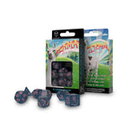 Image produit Set de dés RPG Llama Pailleté Scintillant 7pcs