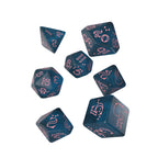 Image produit Set de dés RPG Llama Pailleté Scintillant 7pcs