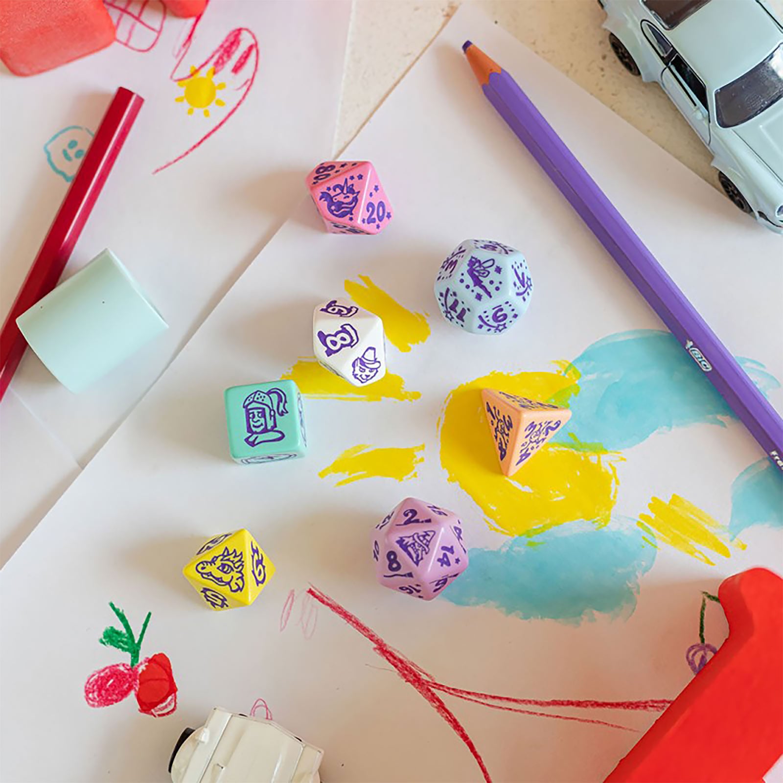Image produit Little Berry Mon tout premier set de dés 7pcs