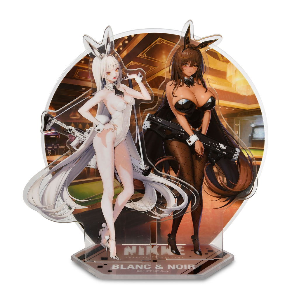 Image produit Déesse de la Victoire: Nikke - Blanc & Noir Figurine Diorama en Acrylique