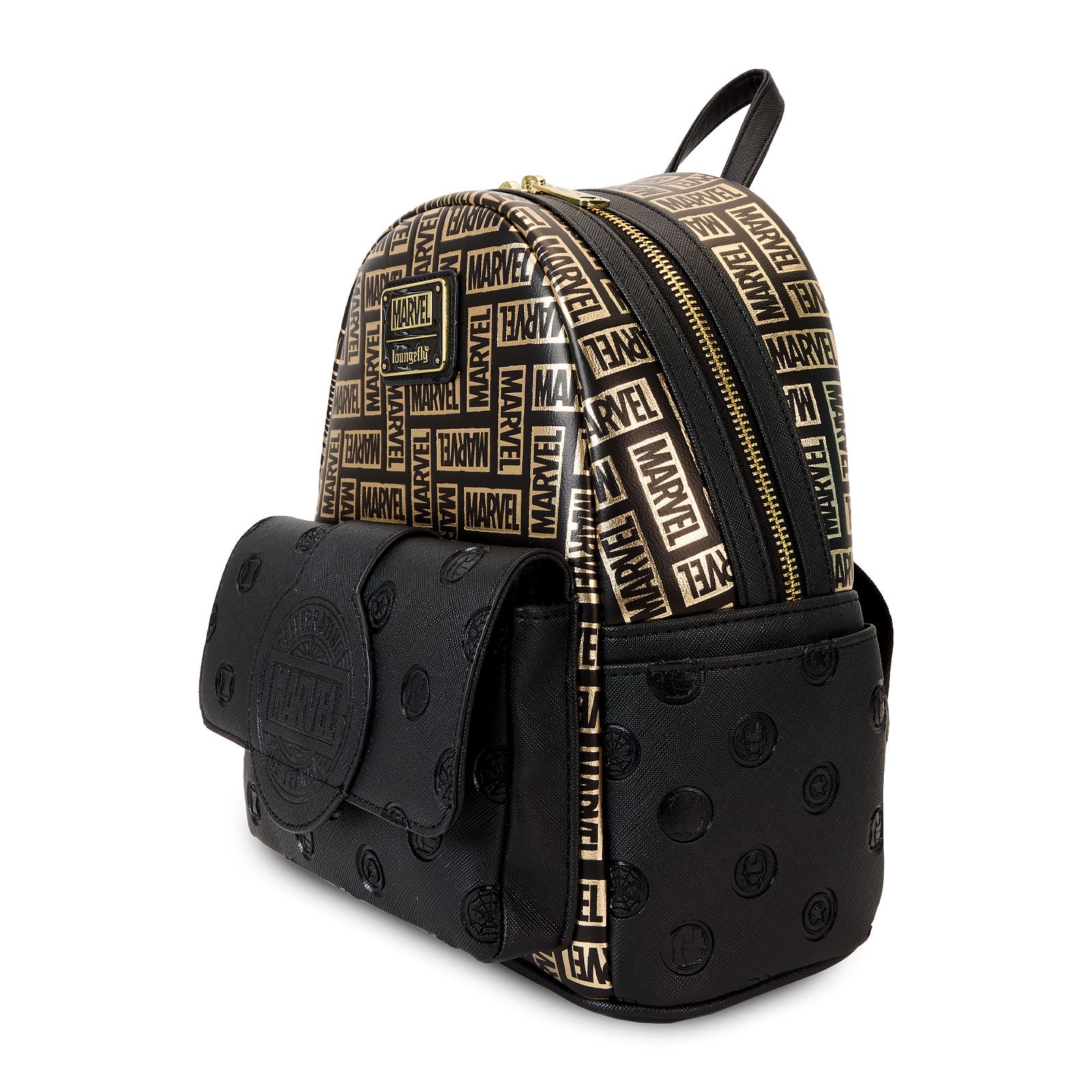 Image produit Marvel - Mini Sac à dos Logo Noir