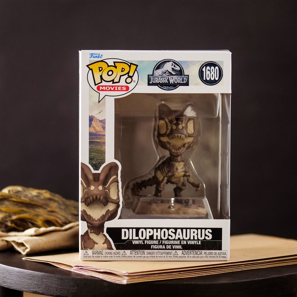 Image produit Jurassic World - Figurine Funko Pop Fossile Dilophosaurus