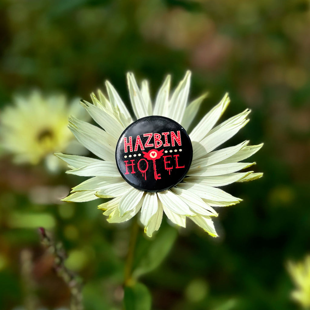 Image produit Badge logo pour les fans de Hazbin Hotel