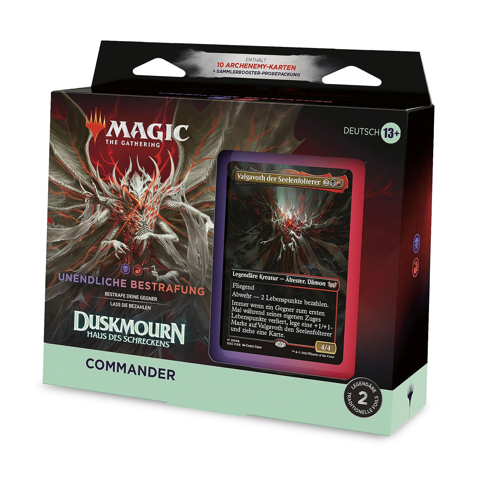 Image produit Duskmourn: Maison des Horreurs Deck de Commandant Punition Infinie - Magic The Gathering