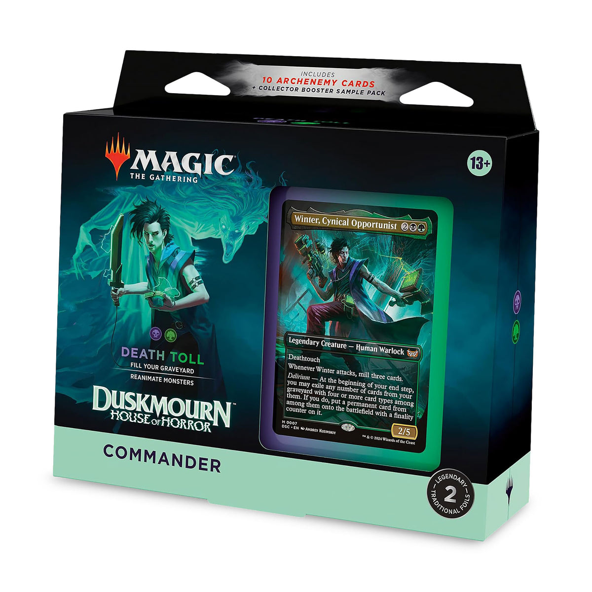 Image produit Duskmourn : Maison de l'Horreur Jeu de Commandant Death Toll - Magic The Gathering