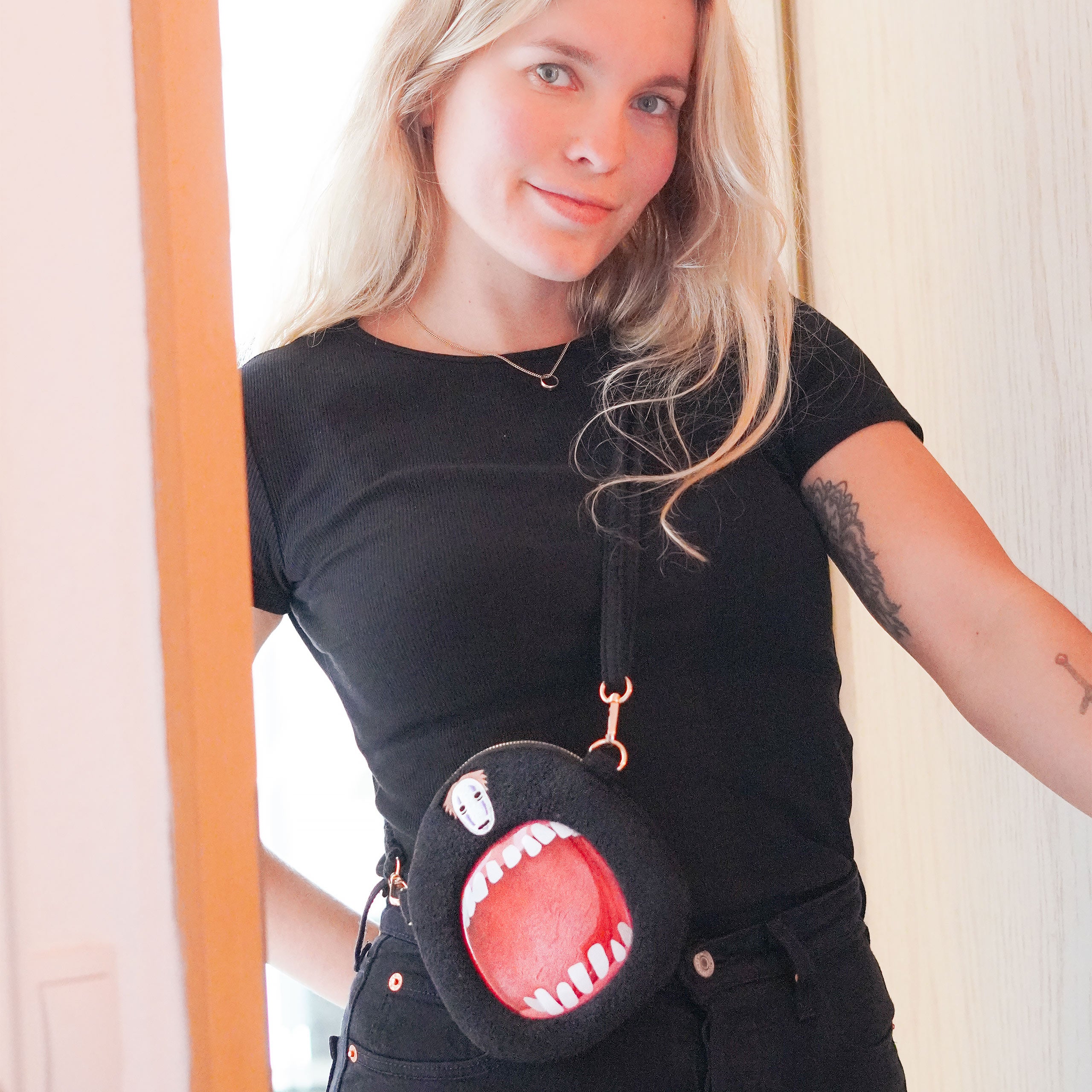 Image produit Voyage de Chihiro - Sac à bandoulière en peluche Sans Visage
