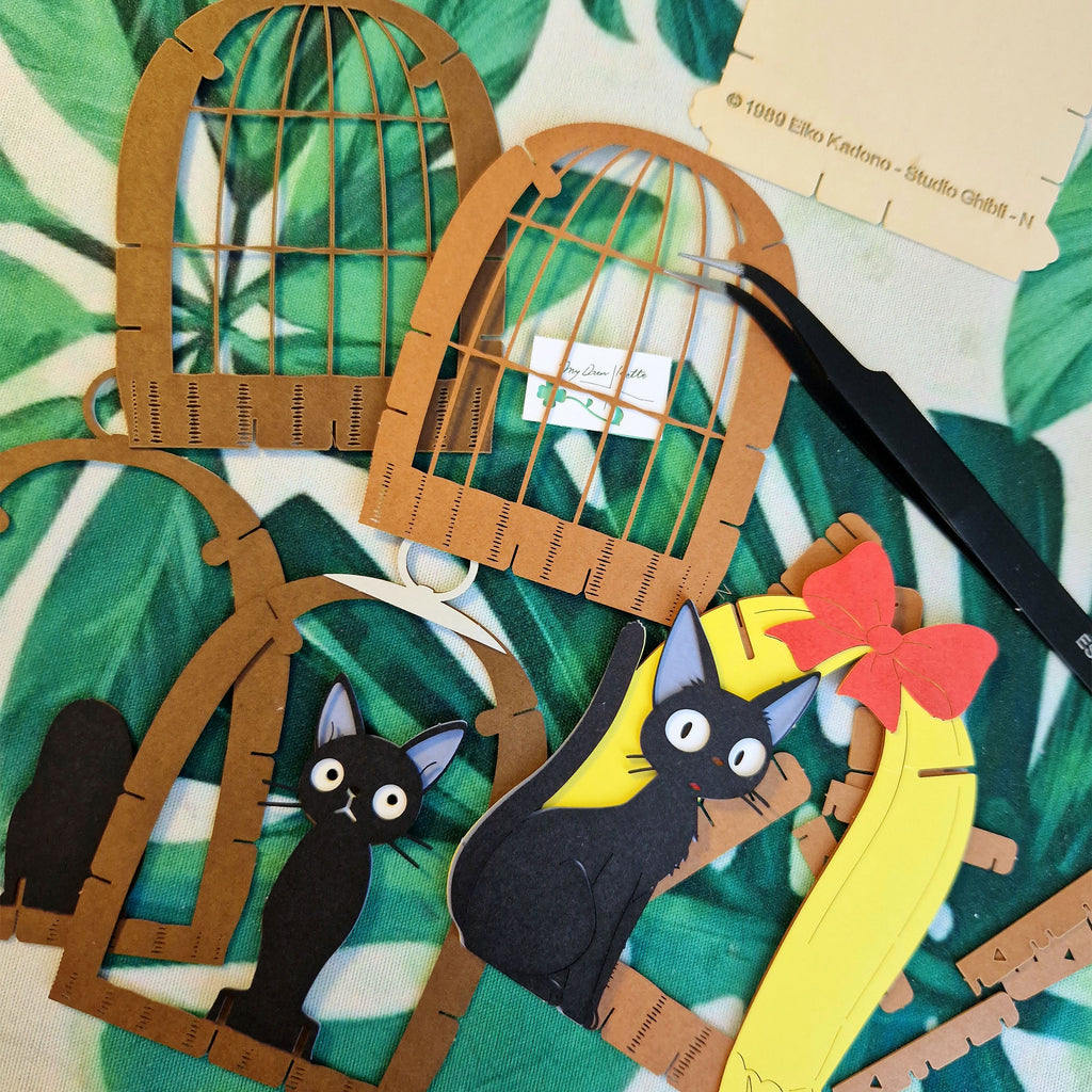 Image produit Le service de livraison de Kiki - Kit de modèle en papier de théâtre Jiji