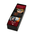 Image produit Naruto Shippuden - Lot de 5 paires de chaussettes Sasuke et Naruto