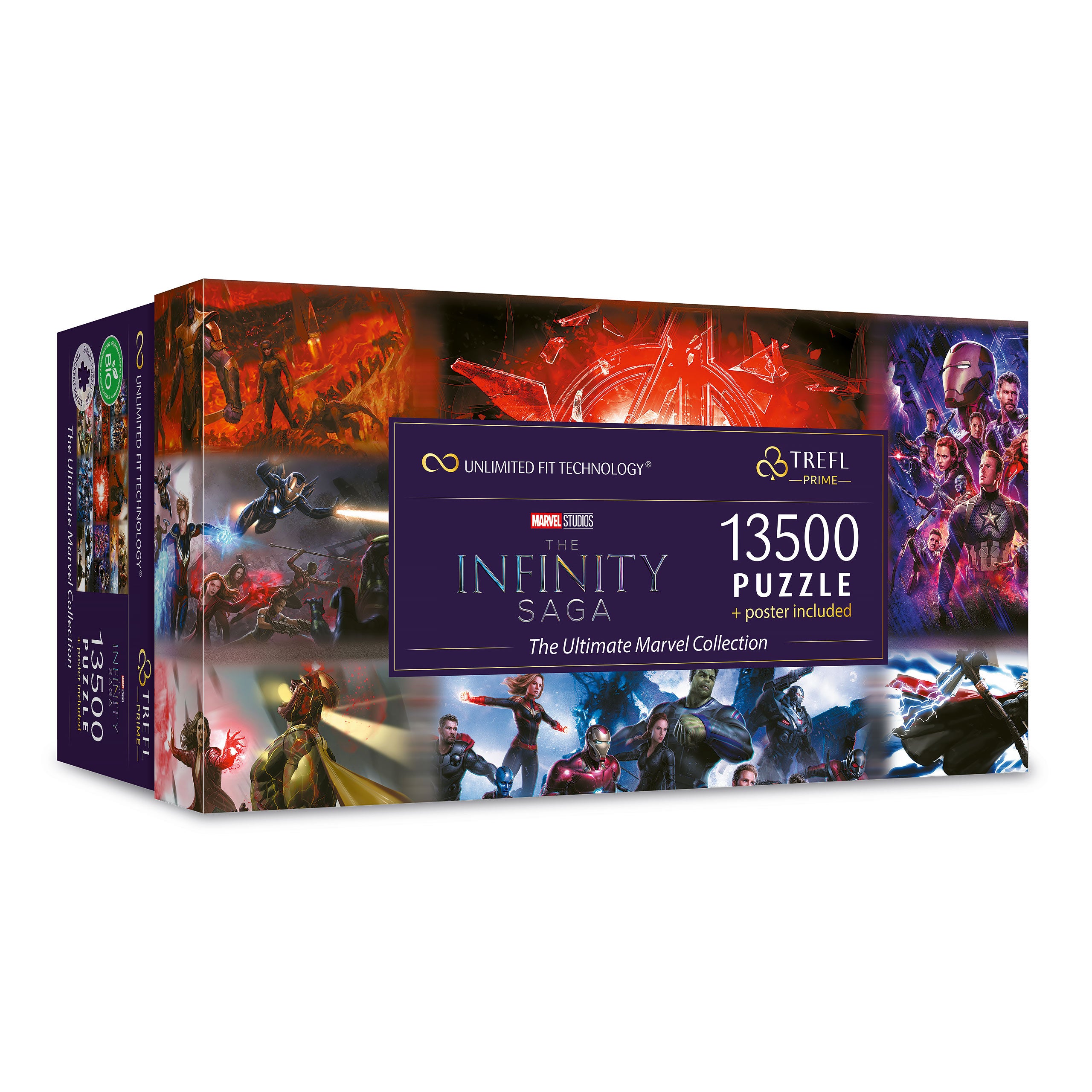 Image produit Marvel - Collection de puzzles avec poster