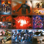 Image produit Marvel - Collection de puzzles avec poster