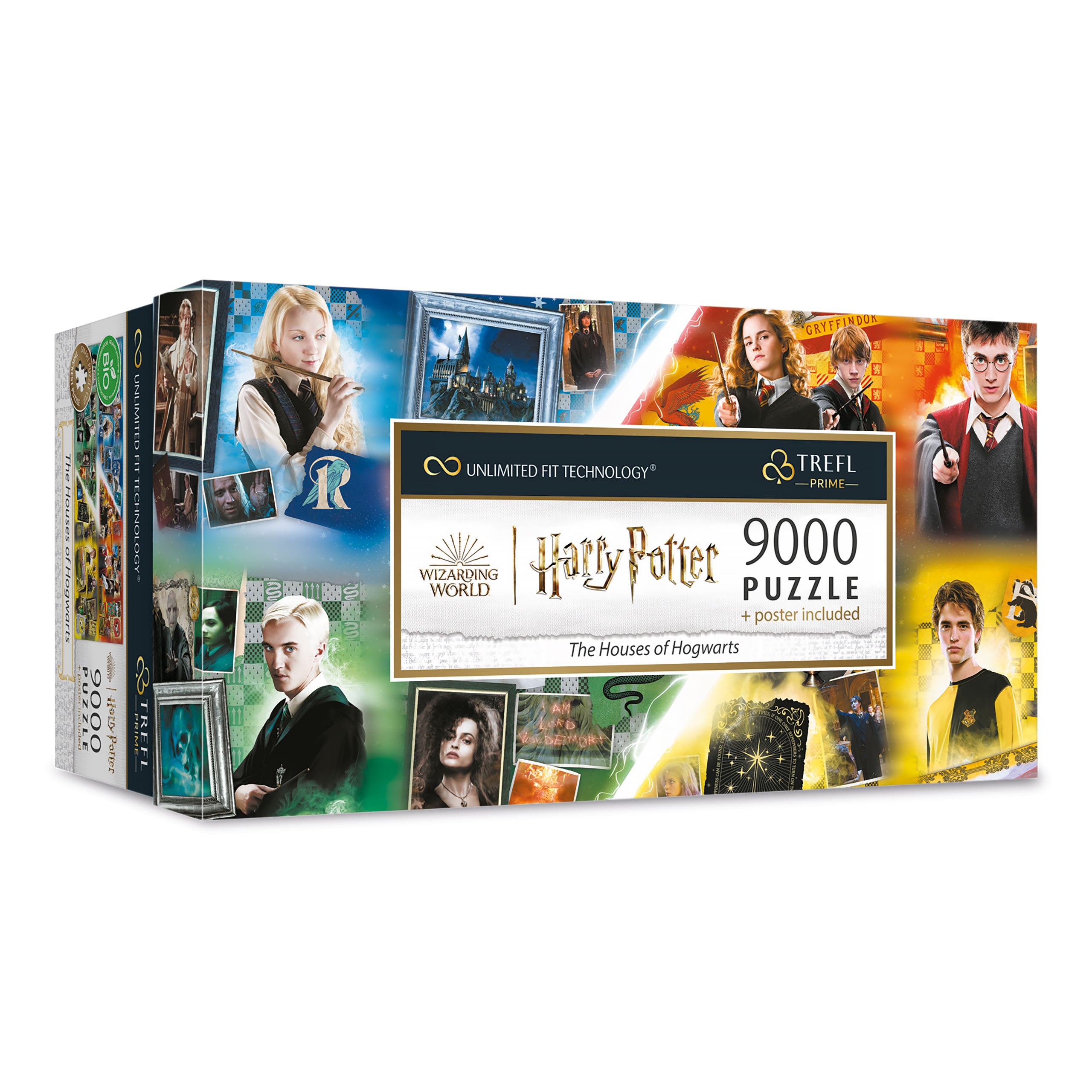 Image produit Harry Potter - Collection de puzzles des maisons de Poudlard avec poster