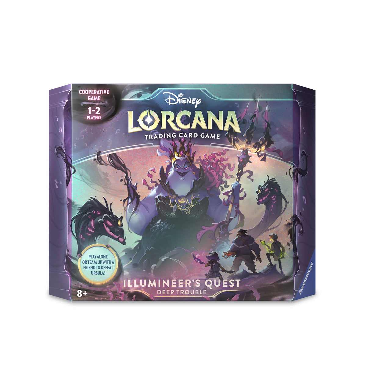 Image produit Disney Lorcana Coffret Cadeau Illumineer's Quest (EN) - Le retour d'Ursula Jeu de Cartes à Échanger