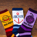 Image produit Lot de 3 paires de chaussettes One Piece dans une boîte cadeau
