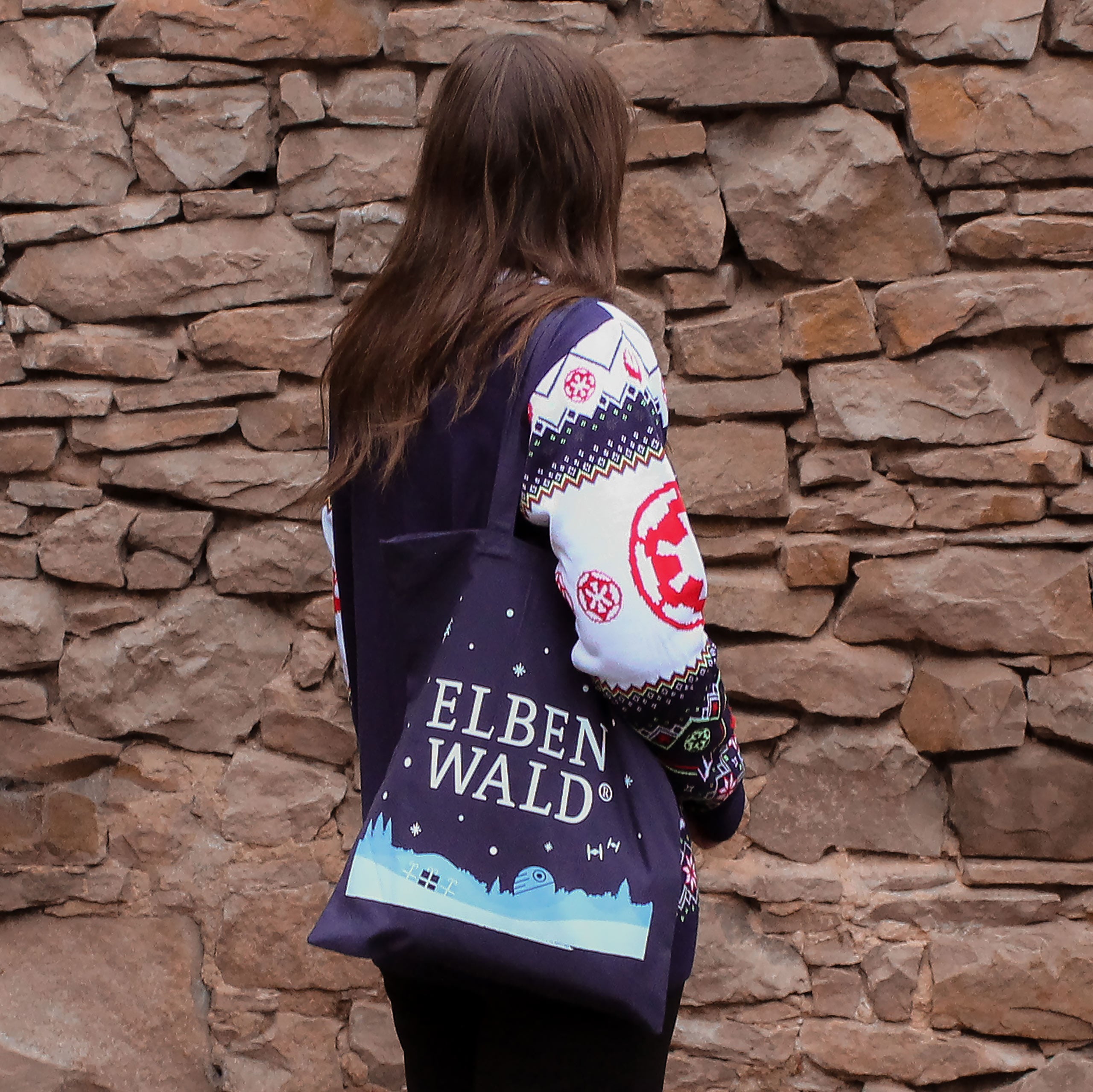 Image produit Sac en jute de Noël Elbenwald