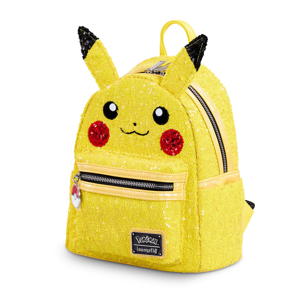Image produit Pokemon - Mini Sac à Dos Pikachu à Paillettes