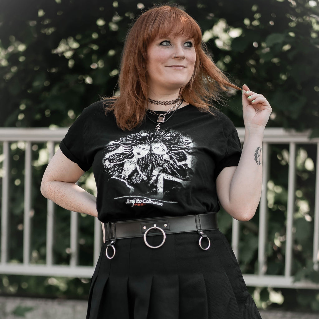 Image produit Junji Ito - T-shirt rampant noir