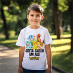 Image produit Pokemon - Gotta Catch Em All T-Shirt pour enfants blanc