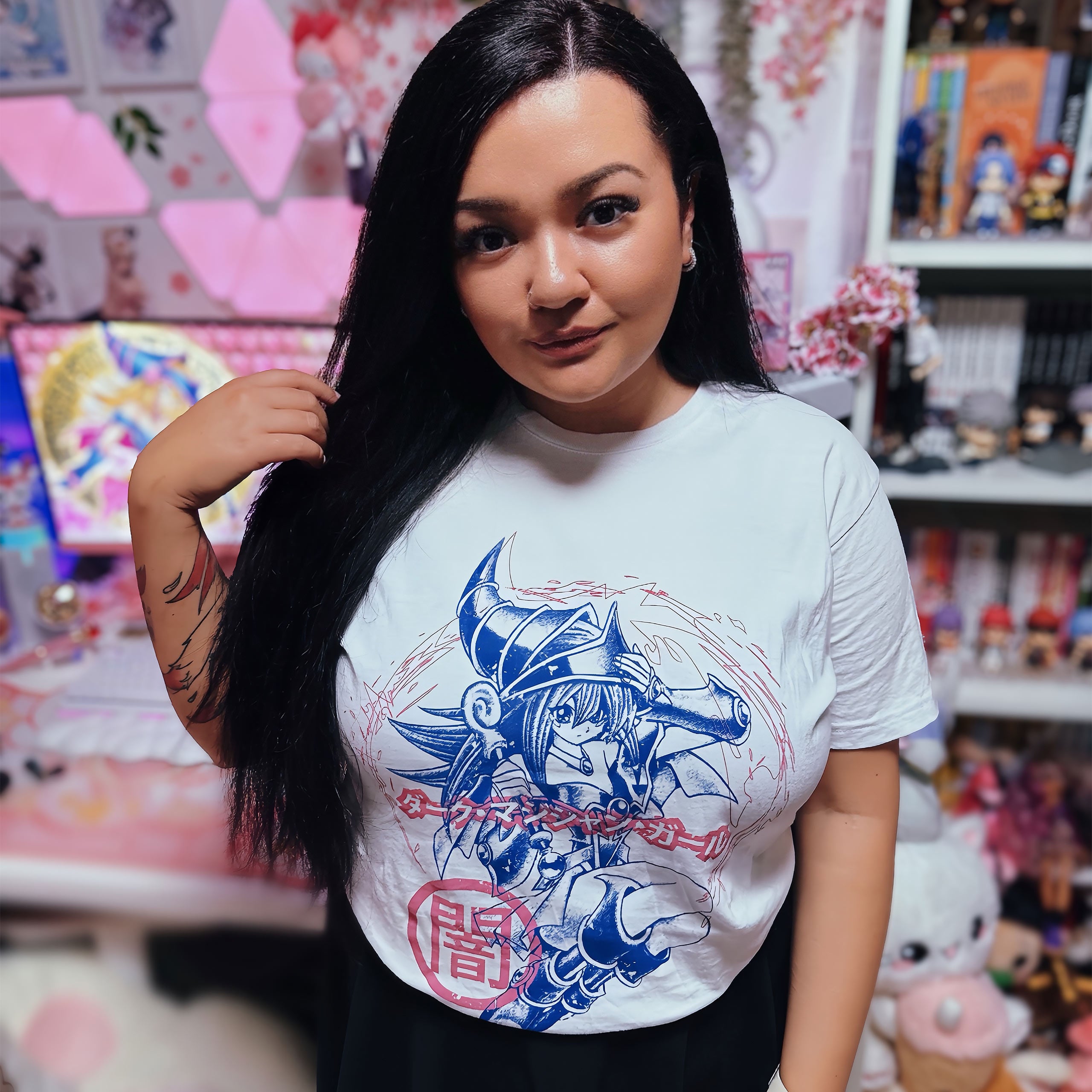 Image produit Yu-Gi-Oh! - T-shirt Dark Burning blanc