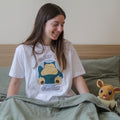 Product image Pokemon - Snorlax Eat Sleep Repeat T-Shirt white
