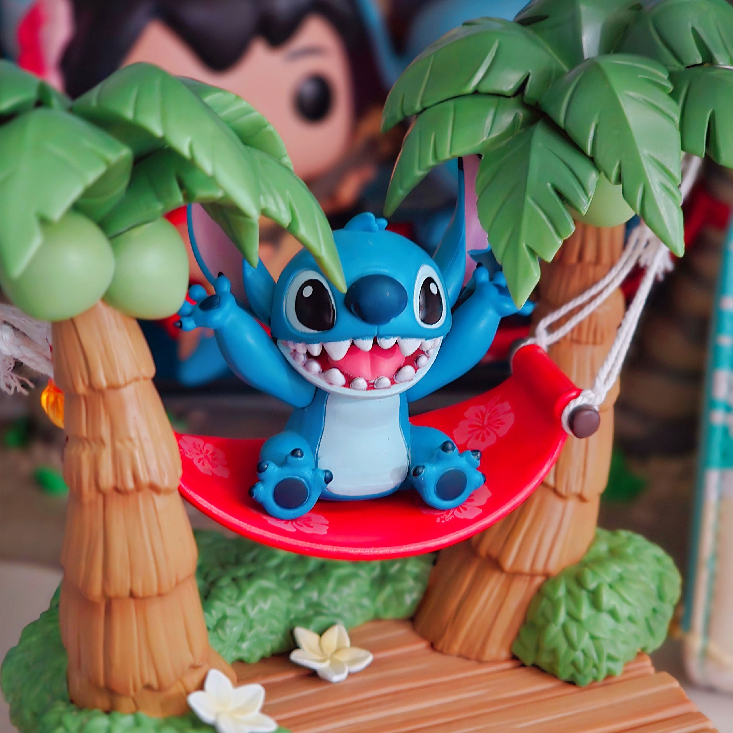 Image produit Stitch dans un hamac Diorama D-Stage - Lilo & Stitch