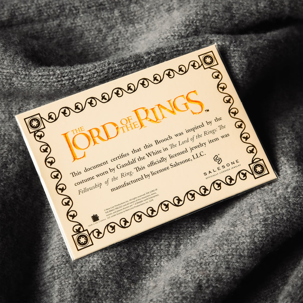 Image produit Broche Gandalf le Blanc - Seigneur des Anneaux